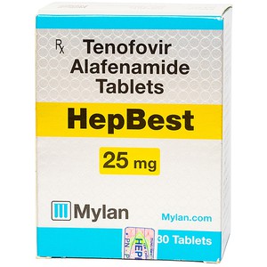 Hepbest PN  25mg Mylan (Lọ/30v)