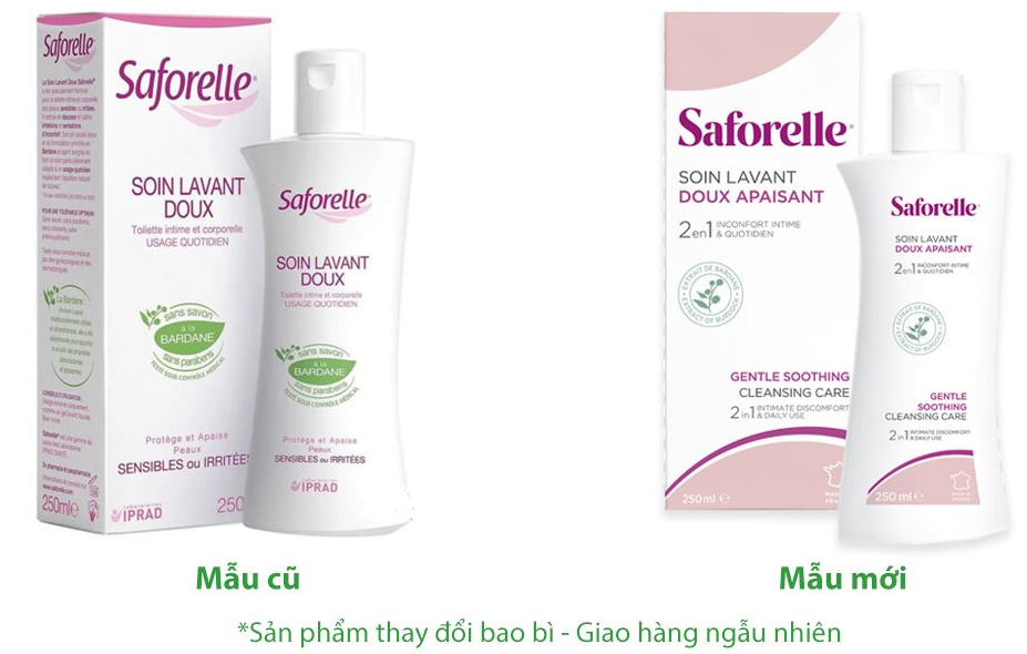 Saforelle Gel Rửa Phụ Khoa (Chai/250ml) 