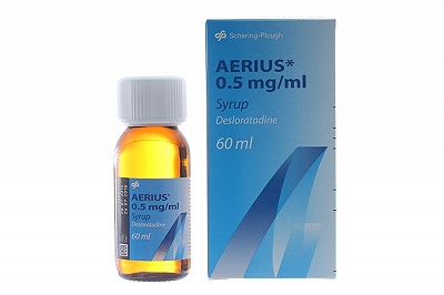 Aerius Desloratadine 0.5mg/Ml Siro MSD (Lọ/60ml) 