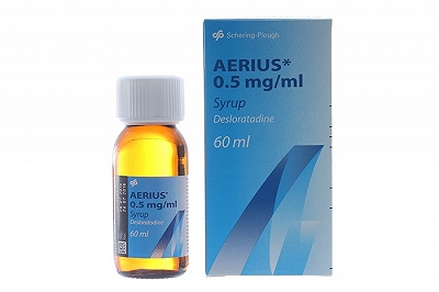 Aerius Desloratadine 0.5mg/Ml Siro MSD (Lọ/60ml)