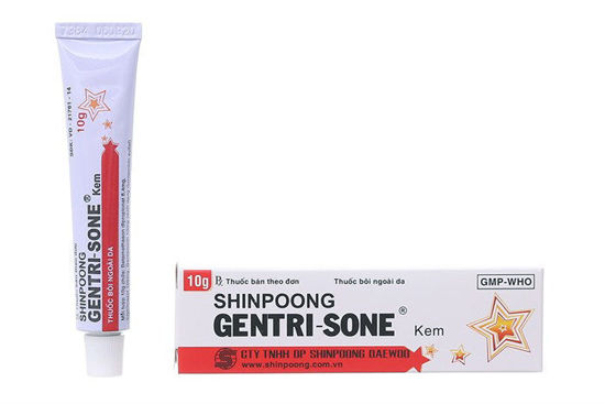 Gentrisone Cream 10g Shinpoong (Tuýp/10g) (Nhỏ)