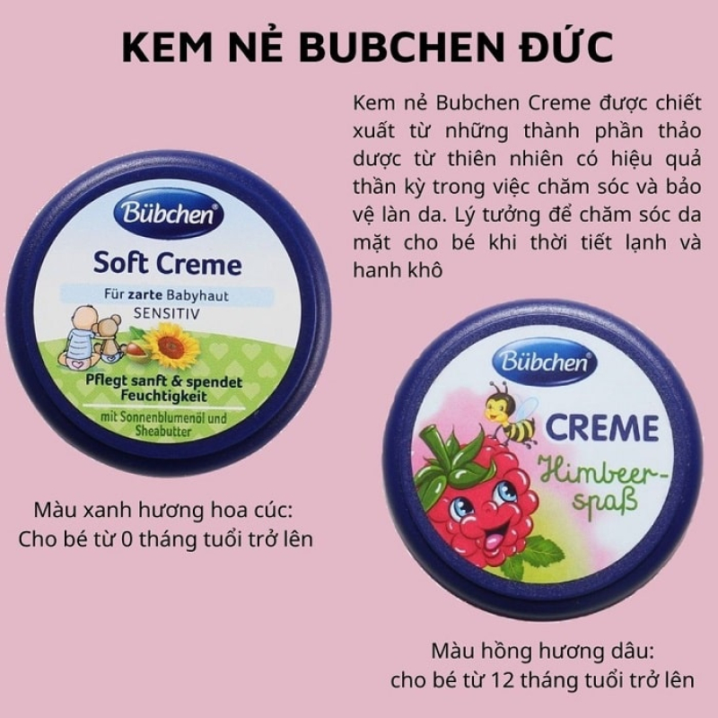 Bubchen creme kem nẻ (Lọ/20ml)