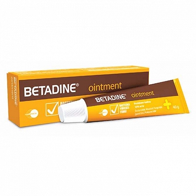 Betadine Ointinent 10% mỡ sát khuẩn Mundipharma (Tuýp/40g)