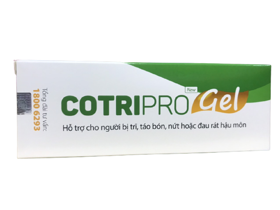 Cotripro new Gel Bôi Trĩ Thái Minh (Tuýp/25g)