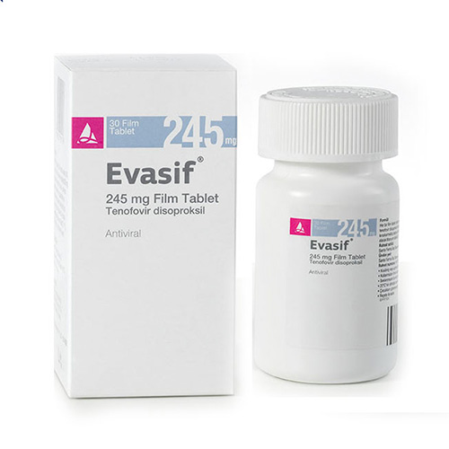 Evasif Tenofovir disoproxil 245mg Thổ Nhĩ Kỳ (Lọ/30v) Date 08/2027