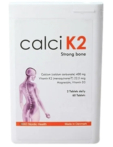 Calci K2 Strong Bone Đan Mạch (Hộp/60v)