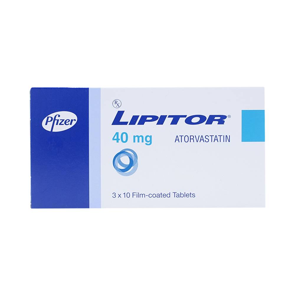 Lipitor Atorvastatin 40mg Pfizer (H/30v)