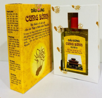 Dầu Gừng Cung Đình Huế (Chai/30ml)