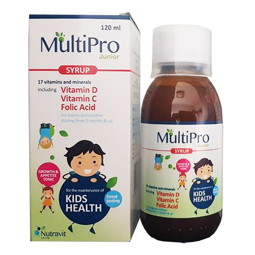 MultiPro Junior siro Nutravit (Lọ/120ml)