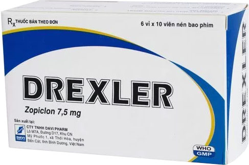 Drexler Zopiclon 7.5mg Davipharm (H/60v)