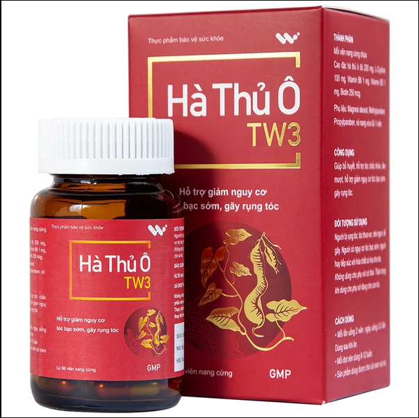 Hà Thủ Ô TW3 (Lọ/30v)