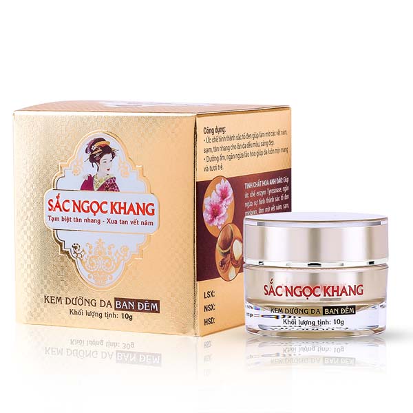 Sắc Ngọc Khang kem Dưỡng Da Ban Đêm (Lọ/10g)