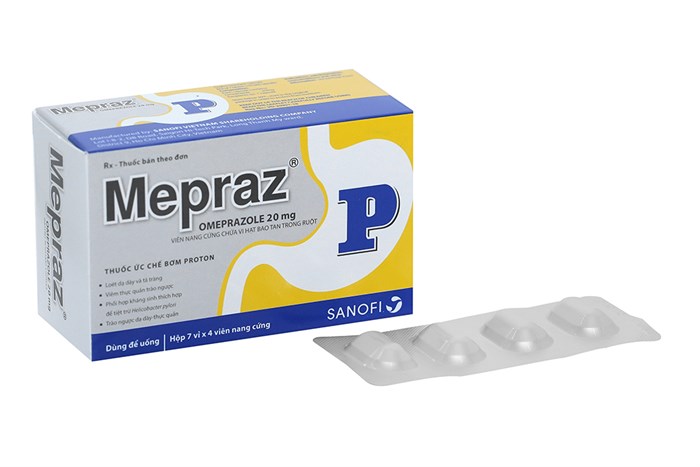 Mepraz Omeprazol 20mg Sanofi (H/28v) Date 04/2026
