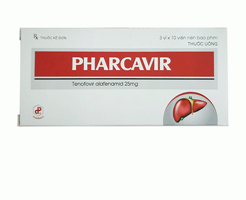 Pharcavir Tenofovir Alafenamide 25mg TW1 Pharbaco (H/30v)