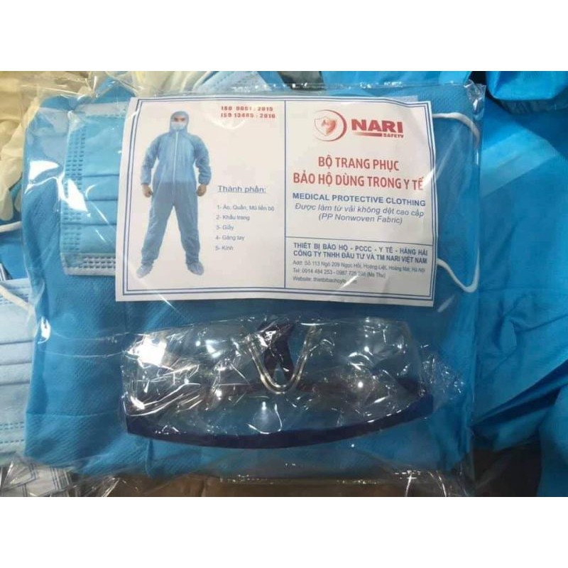 Quần áo bảo hộ dùng trong y tế Vina Việt Nam