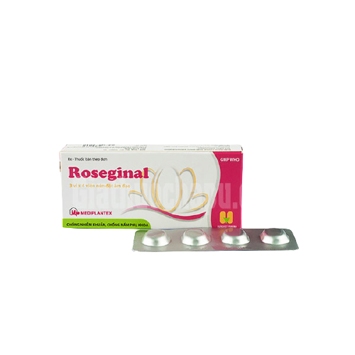 Roseginal Viên Đặt Phụ khoa Mediplantex (H/12v)