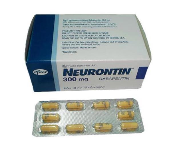 Neurontin Gabapentin 300mg Pfizer (H/100v)