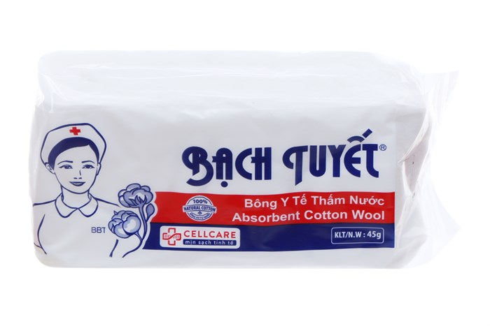 Bông 45g Bạch Tuyết (Gói/45g)