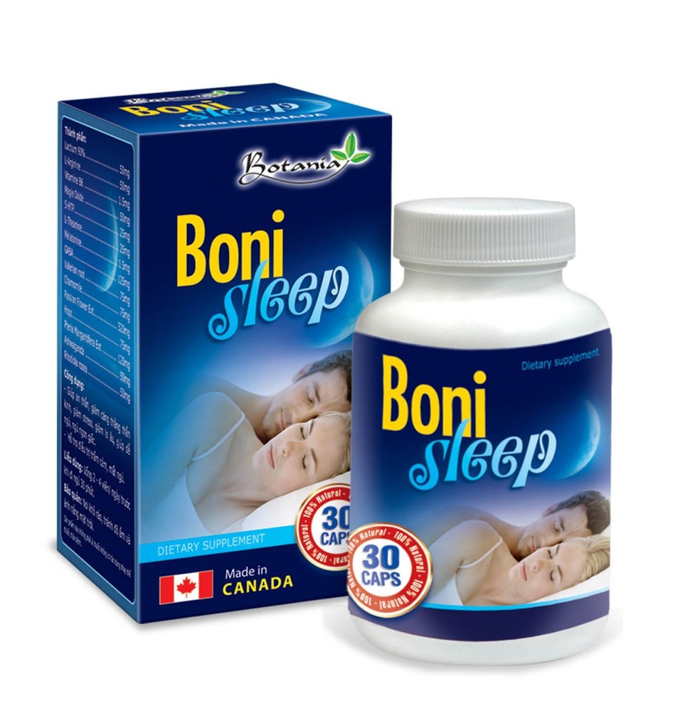 BoniSleep Botania (Lọ/30v) Date 08/2025