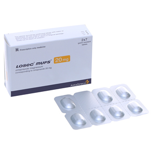 Losec Mups Omeprazol 20mg Astrazeneca (H/14v) 