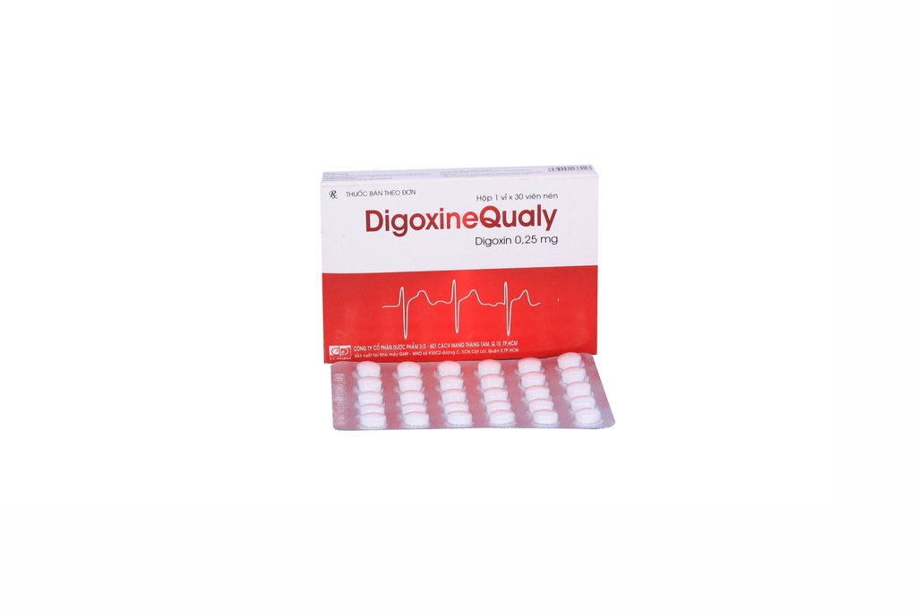 Digoxine Qualy 0.25mg DP 3/2 (H/30v)