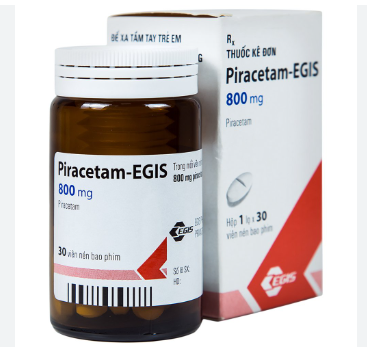 Piracetam Egis 800mg Egis Hungary (Lọ/30v) Date 03/2026