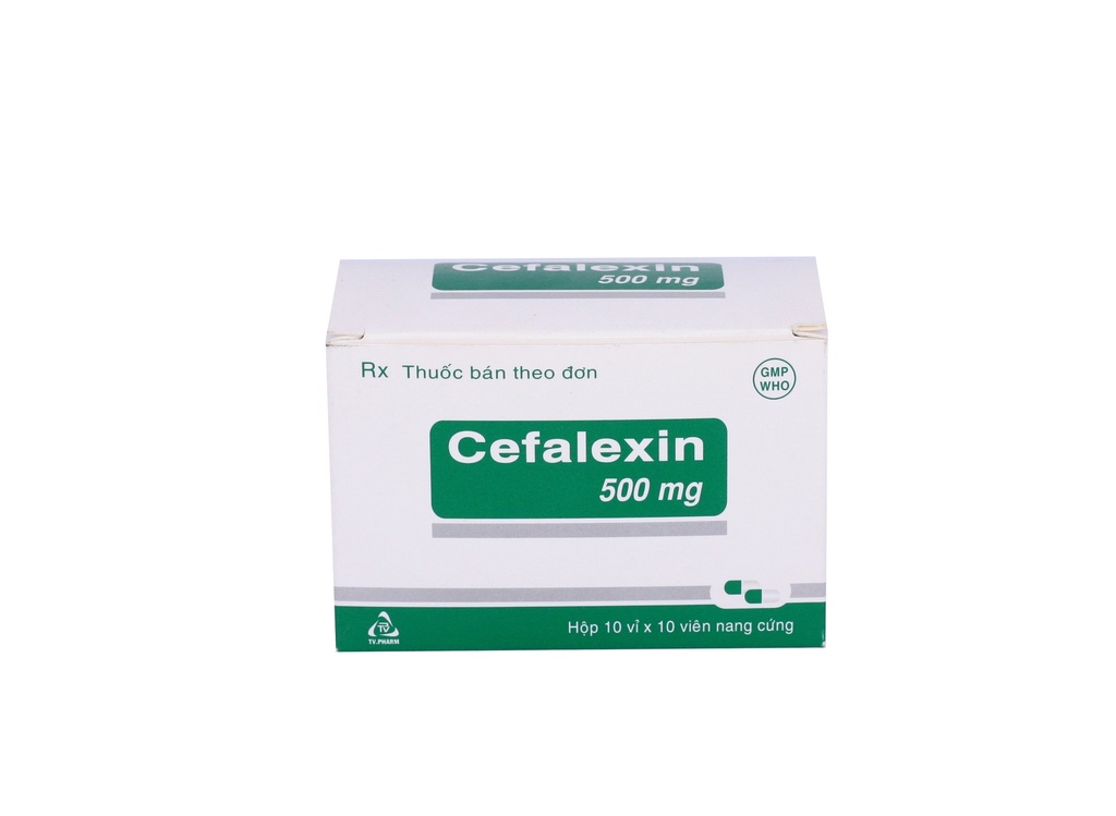 Cefalexin Cephalexin 500mg Tv.Pharm (H/100v)