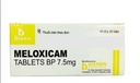 [T00630] Meloxicam 7.5mg Brawn Ấn Độ (H/100v) Date 11/2027