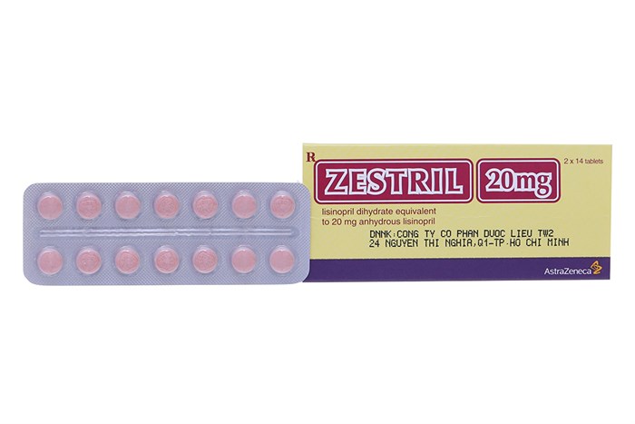  Zestril lisinopril 20mg Astrazeneca (H/28v)