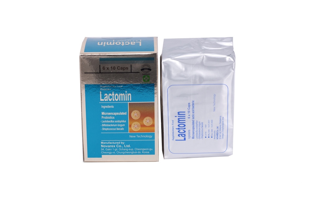 Lactomin (viên hàn quốc) Novarex (H/60v)
