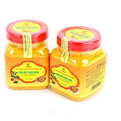 Tinh Bột Nghệ Vàng Curcumin Bà Bé (Lọ/100g)