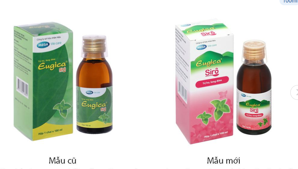 Eugica Siro Mega (Lọ/100ml) Date 10/2025