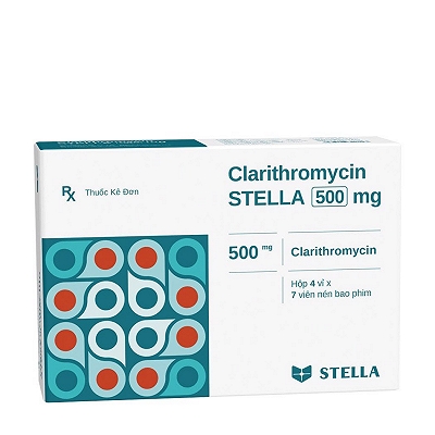  Clarithromycin 500mg Stella (H/28v)
