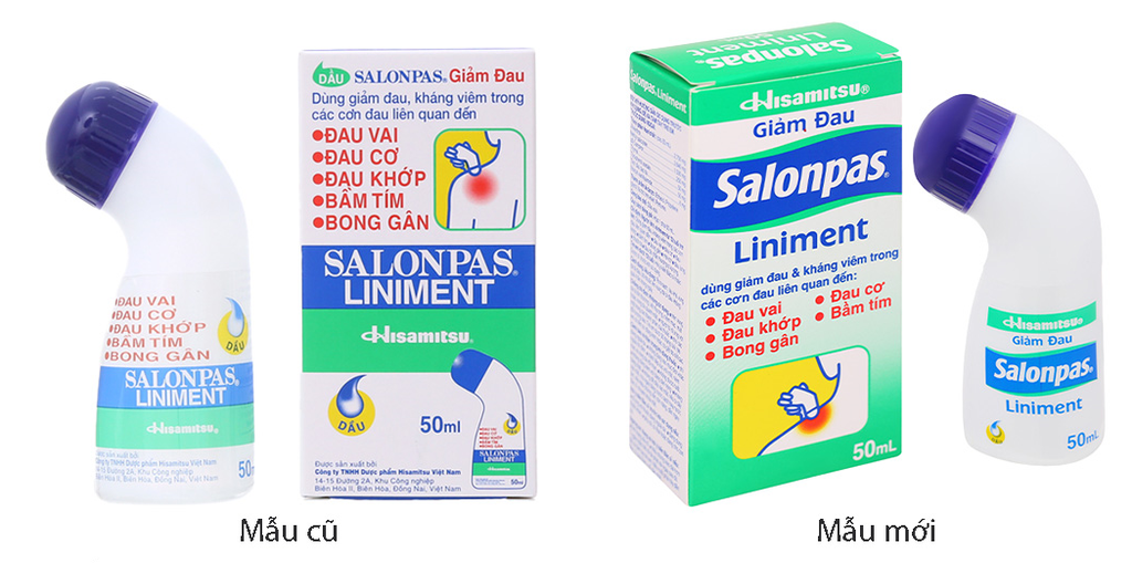Salonpas Liniment Hisamitsu (Lọ/50ml) 