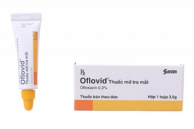  Oflovid Mỡ Tra Mắt Santen (Tuýp/3,5g)