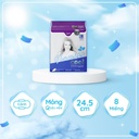 [T00712] Băng Vệ Sinh Ban Ngày Doctor Care Glamiss cool  (Gói/8 miếng) Màu Xanh 