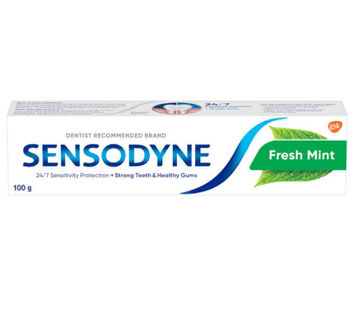 Sensodyne Fresh Mint kem đánh răng GSK (Tuýp/100g)