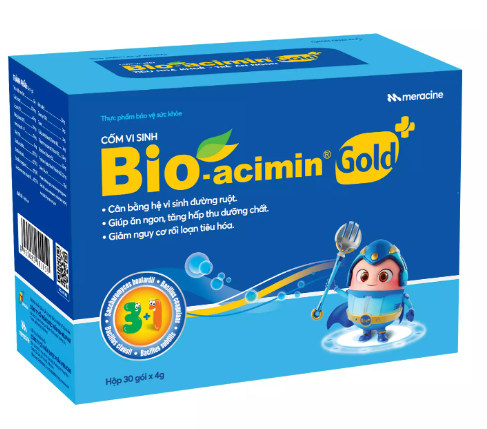 Bio Acimin Gold QD-Meliphar (H/30gói/4g)