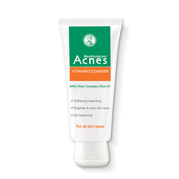 Acnes Vitamin Cleanser Kem Rửa Mặt Rohto (Tuýp/100g)