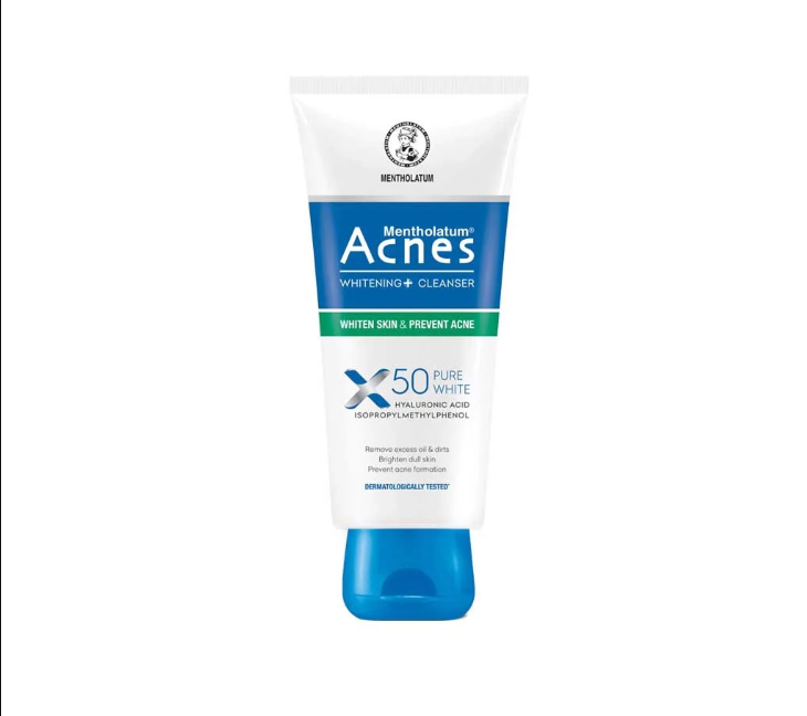 Acnes whitening cleanser Sữa Rửa Mặt dưỡng trắng Rohto (Tuýp/100g)