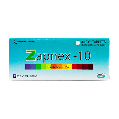 Zapnex 10 Olanzapin 10mg Davipharm (H/30v)