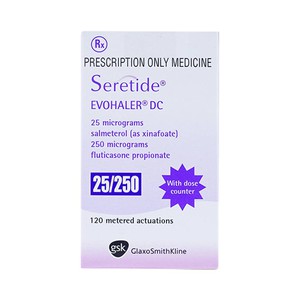 Seretide Evohaler 25/250 GSK (Lọ/120 liều xịt) Date 01/2026