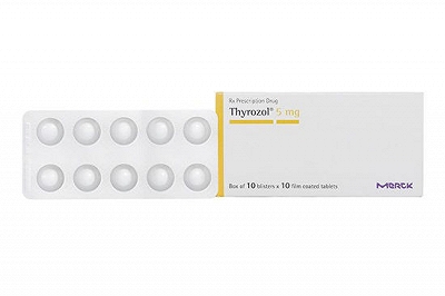 Thyrozol 5mg Merck (H/100v)