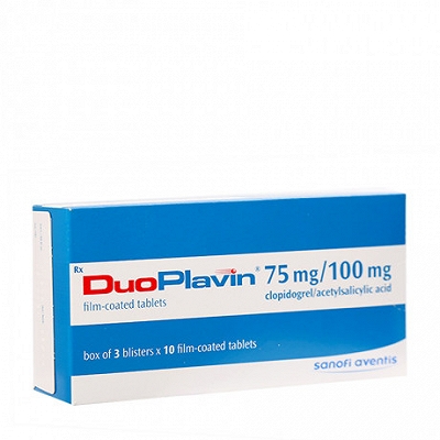 DuoPlavin 75mg/100mg Sanofi (H/30v) date 08/2025