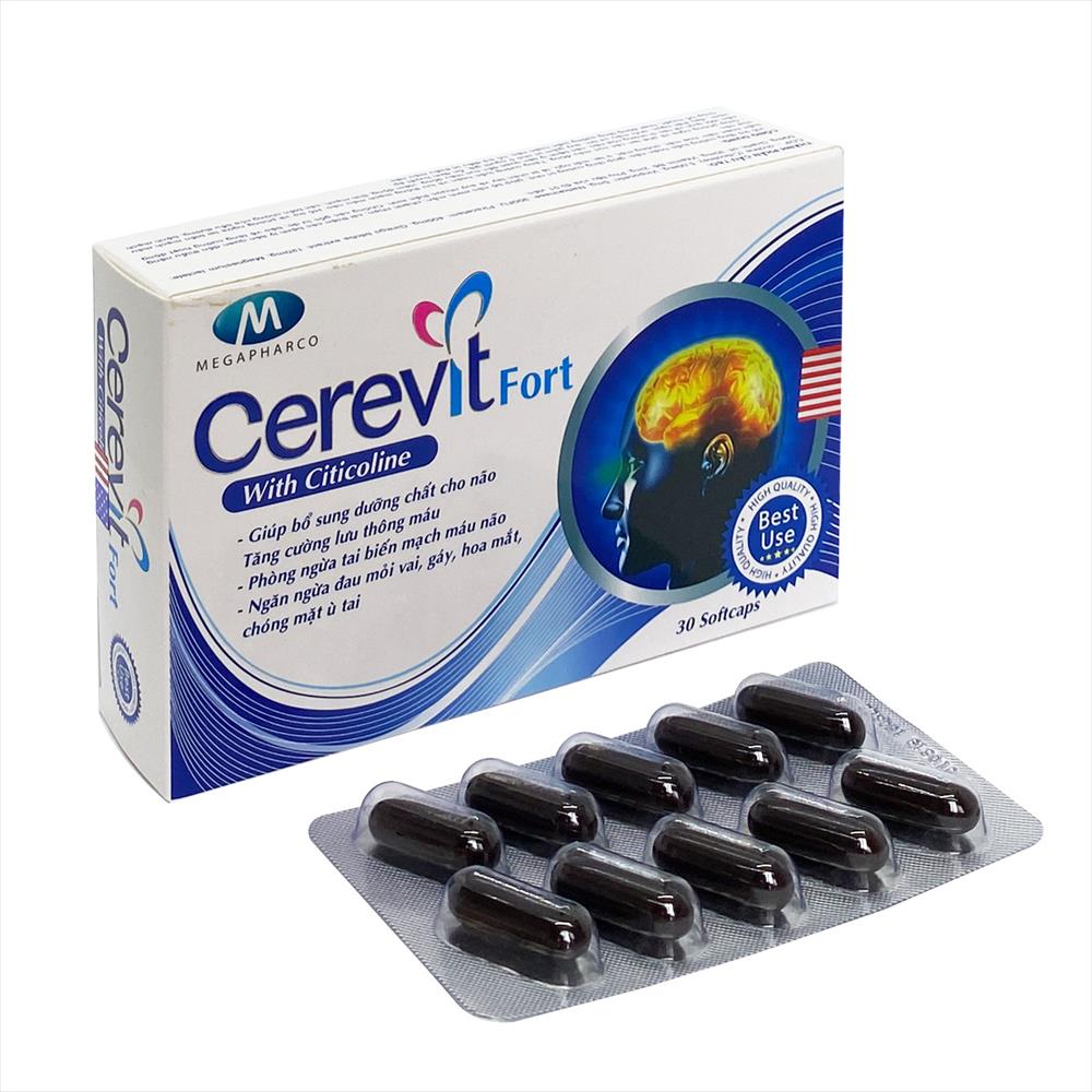 Cerevit Fort with citicoline MediUSA (H/30v)