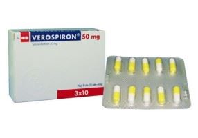  Verospiron Spironolactone 50mg Gedeon Richter Hunggary (H/30v)