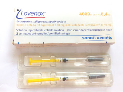 Lovenox Enoxaparin 4000UI/0.4ml Sanofi (H/2o/0.4ml) Date 12/2025