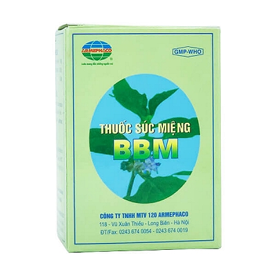 Thuốc Súc Miệng BBM Armephaco (H/12túi/2g) date 02/2026