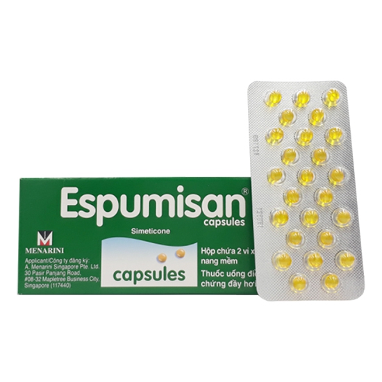  Espumisan 40mg Menarini Đức (H/50v)