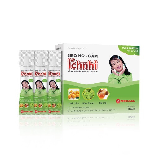 Siro Ho Cảm Ích Nhi Nam Dược (H/30gói/5ml)